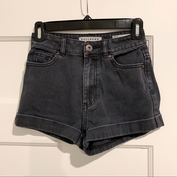 pacsun black mom shorts